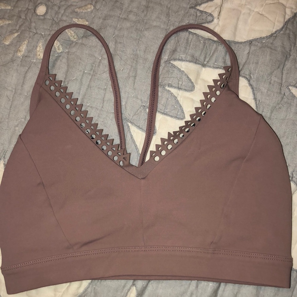 Track&Bliss mauve sports bra. size S